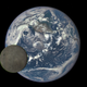 NASA’s Deep Space Climate Observatory satellite took this shot of the far side of the moon in July 2015, at a distaince of 1 million miles from Earth.